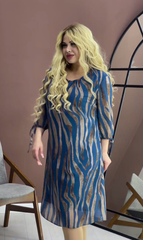 【S-5XL】❤️2024 nowa, wysokiej jakości sukienka w paski