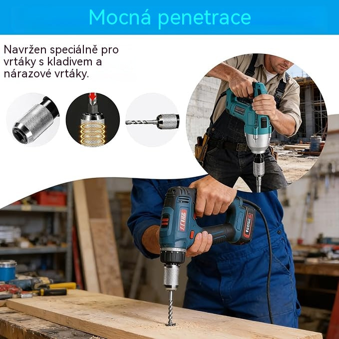 🛠️【Kup 1, získej 1 zdarma】Adaptér pro konverzi elektrického klíče na kladivo