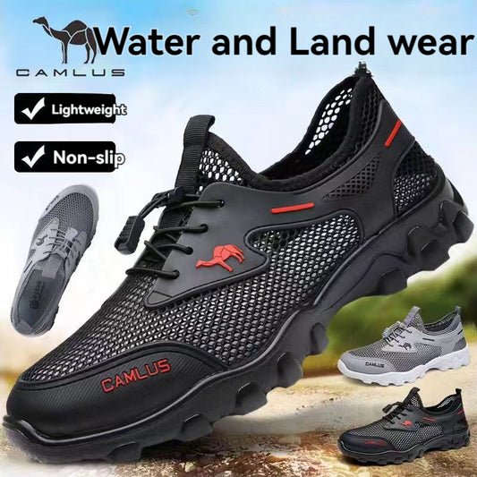 ⛰️👟【38-46】2024 nowe buty turystyczne na świeżym powietrzu na co dzień antypoślizgowe, odporne na zużycie, oddychające trampki