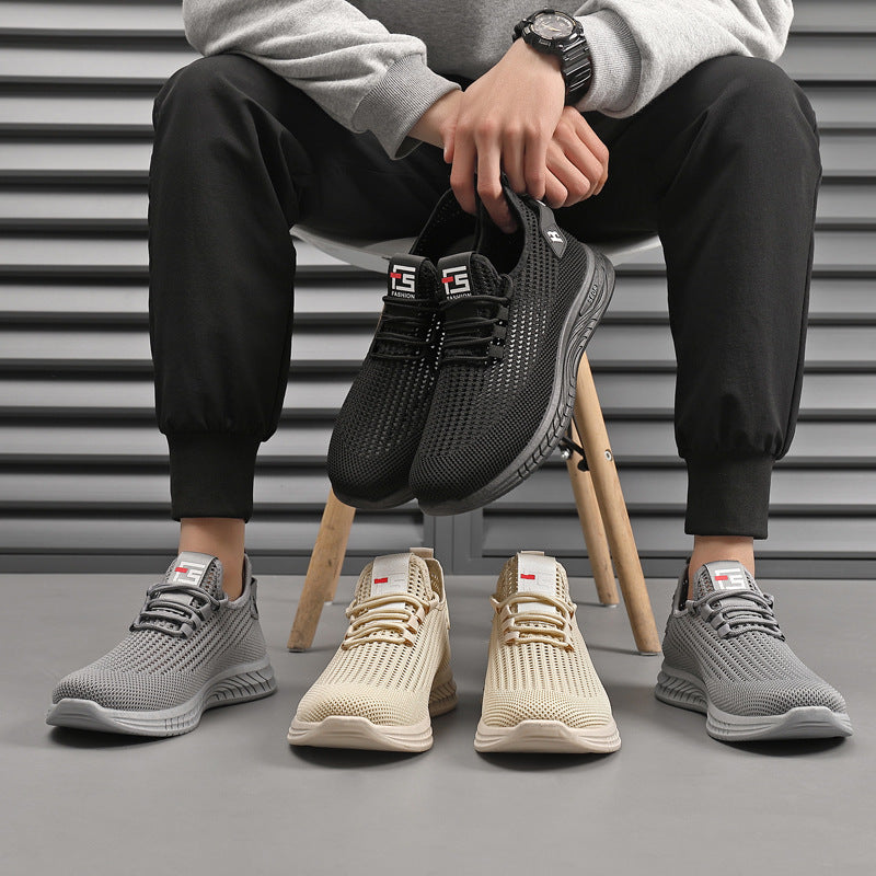 🔥【39-44】👟Pánské pohodlné, prodyšné, neklouzavé módní síťované boty