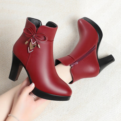 ✨👢【34-41】2025 nowy model wprowadzony na rynek! Modne i eleganckie damskie buty ze skóry naturalnej