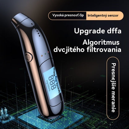 🔥【Kúp 1, získaj 1 zadarmo】🍷 Vysoko presný prenosný dychový analyzátor – Zmerajte si hladinu alkoholu pred jazdou