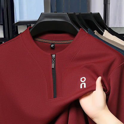 😍🔥【45-100 kg】Nový módny a pohodlný pánsky sveter na zips, nevyhnutnosť na jeseň a zimu