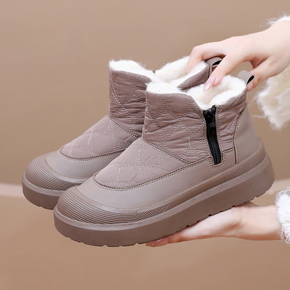 🔥【Časovo obmedzená ponuka】【 36-42】Nové zimné snehule s flísovou podšívkou pre extra teplo, pohodlné a protišmykové