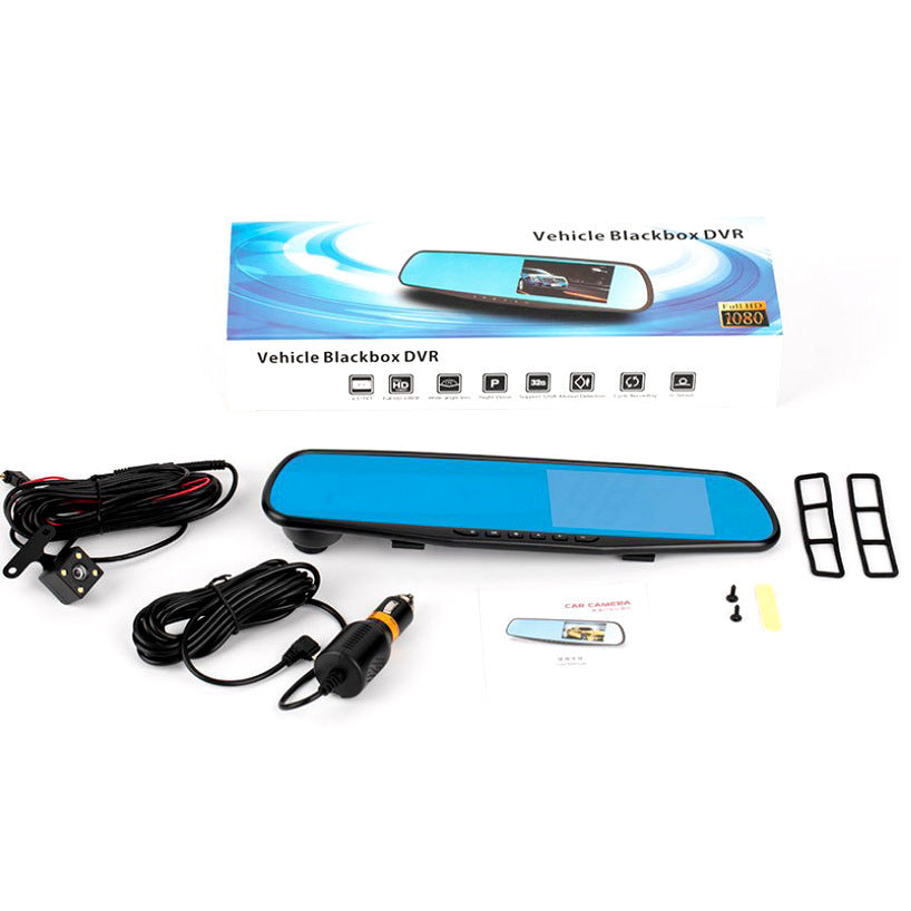 🚗Flagowy rejestrator samochodowy na pełnym ekranie💻 Ultrawyraźny obraz 4K HD📲 Połączenie z aplikacją telefonu komórkowego, sterowanie głosowe🎙 Podwójne nagrywanie z przodu i z tyłu