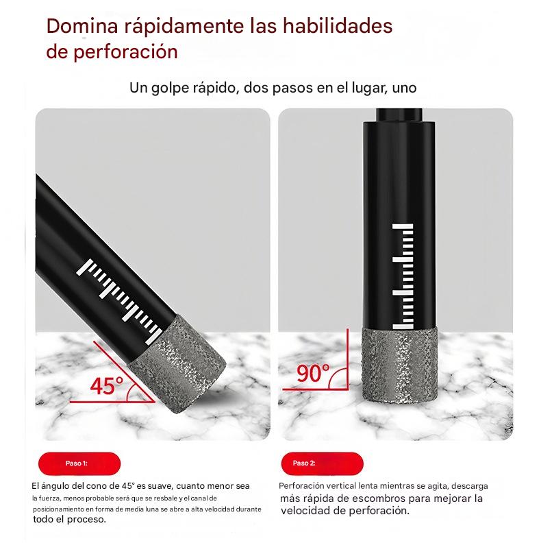 🧰⚒【6+8+10+12+14+16 мм】(2 set) La octava generación de brocas hexagonales superduras