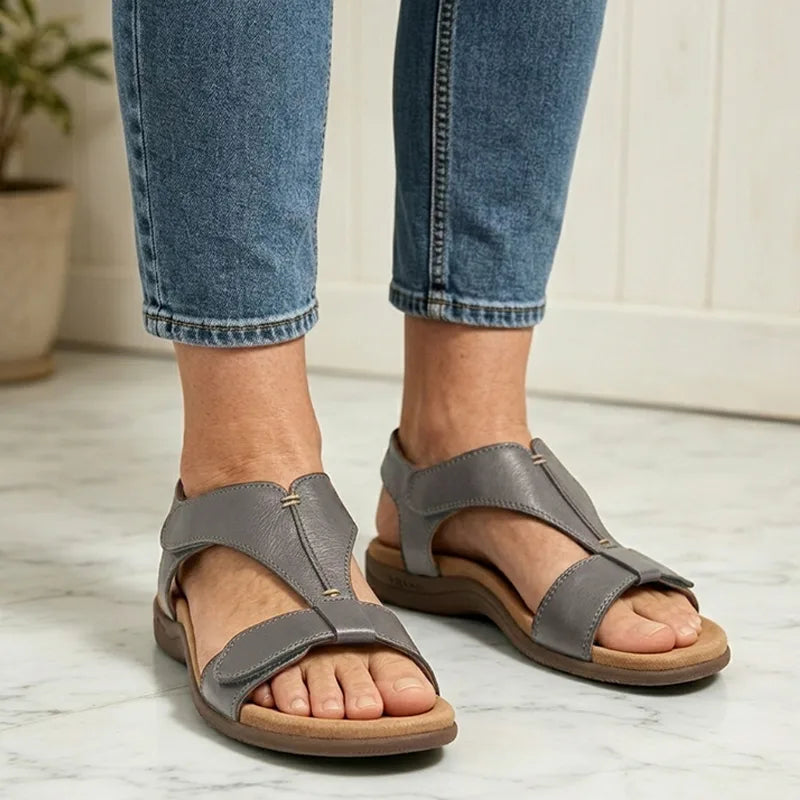 ✨Poslední den slevy 50 %! 【36-43】Letní sandály s měkkou podrážkou a oporou klenby, ležérní a pohodlné