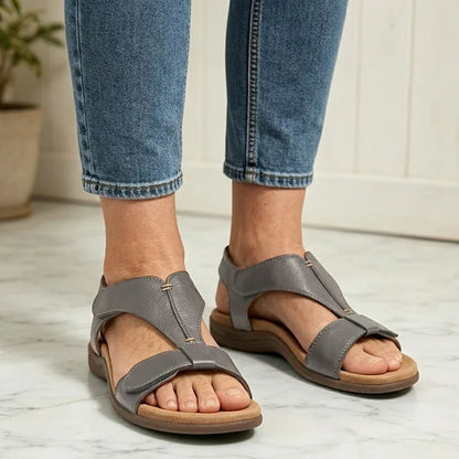 ✨Poslední den slevy 50 %! 【36-43】Letní sandály s měkkou podrážkou a oporou klenby, ležérní a pohodlné