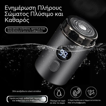 🔥Najboljša ponudba: 50 % POPUSTA🔥Zmogljiv mini električni brivnik za moške z digitalnim zaslonom