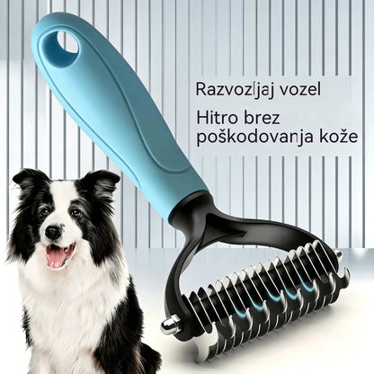 Kupite enega, enega dobite brezplačno! 🐾 Profesionalno orodje za odstranjevanje odmrle dlake pri psih in mačkah: nežno, učinkovito in brez dlak doma ✨💖