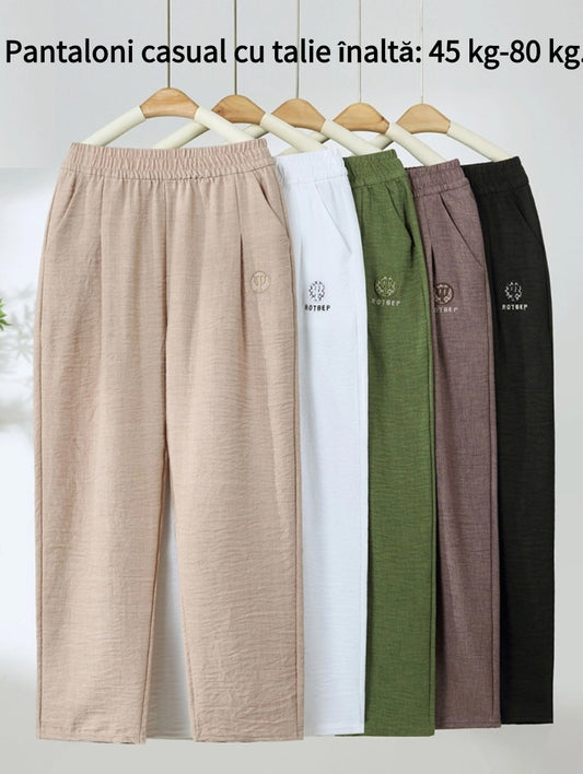 🔥🔥【40-80 kg】👖 Pasują do każdej sylwetki Dziewięciominutowe letnie spodnie na co dzień