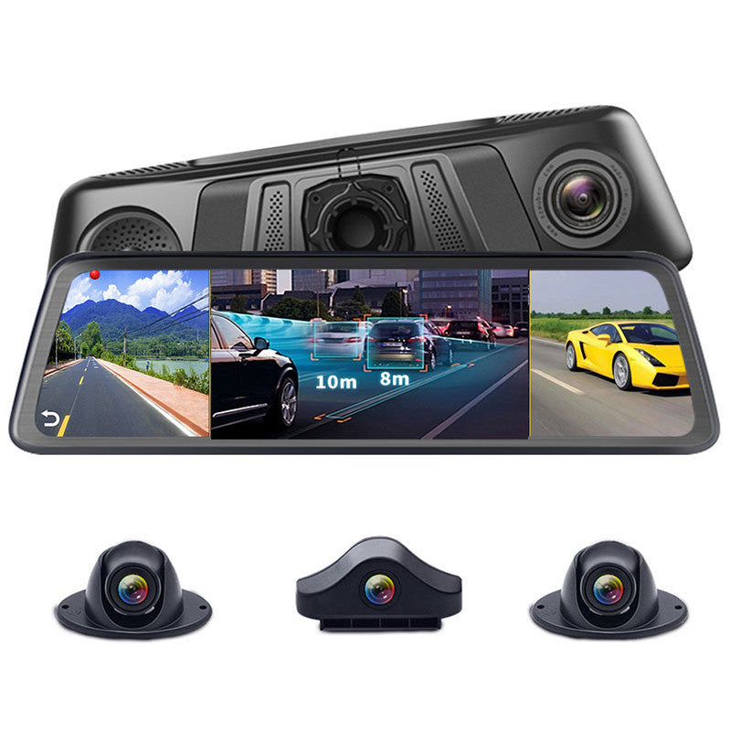 🚗Flagowy rejestrator samochodowy na pełnym ekranie💻 Ultrawyraźny obraz 4K HD📲 Połączenie z aplikacją telefonu komórkowego, sterowanie głosowe🎙 Podwójne nagrywanie z przodu i z tyłu