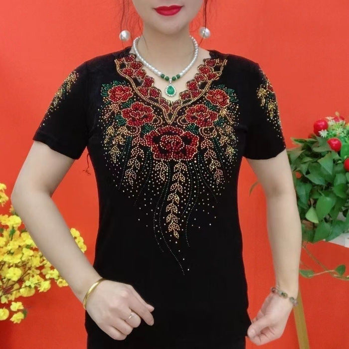 🔥【M-5XL】👚Koszulka z krótkim rękawem na lato 2025