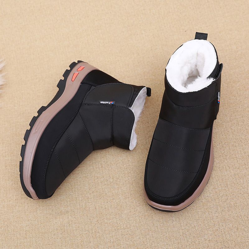 🔥【39-45】👟Zapatos de invierno para hombre hechos de puro algodón más terciopelo y pelo grueso.