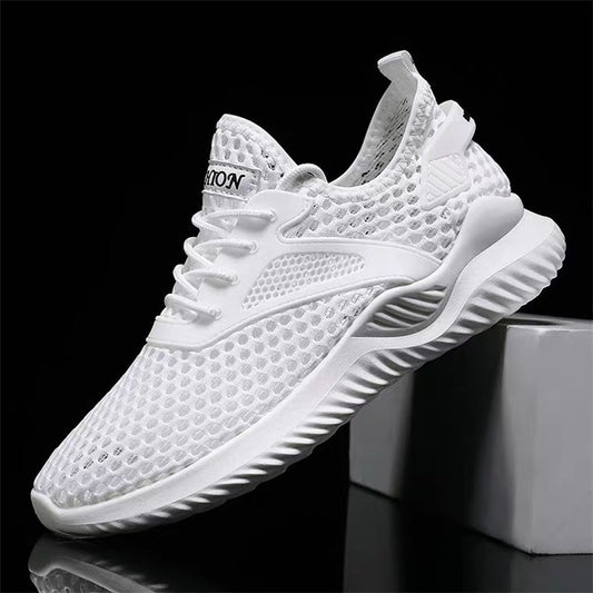 【39~44】Męskie buty sportowe na co dzień z oddychającą, miękką podeszwą z siateczki
