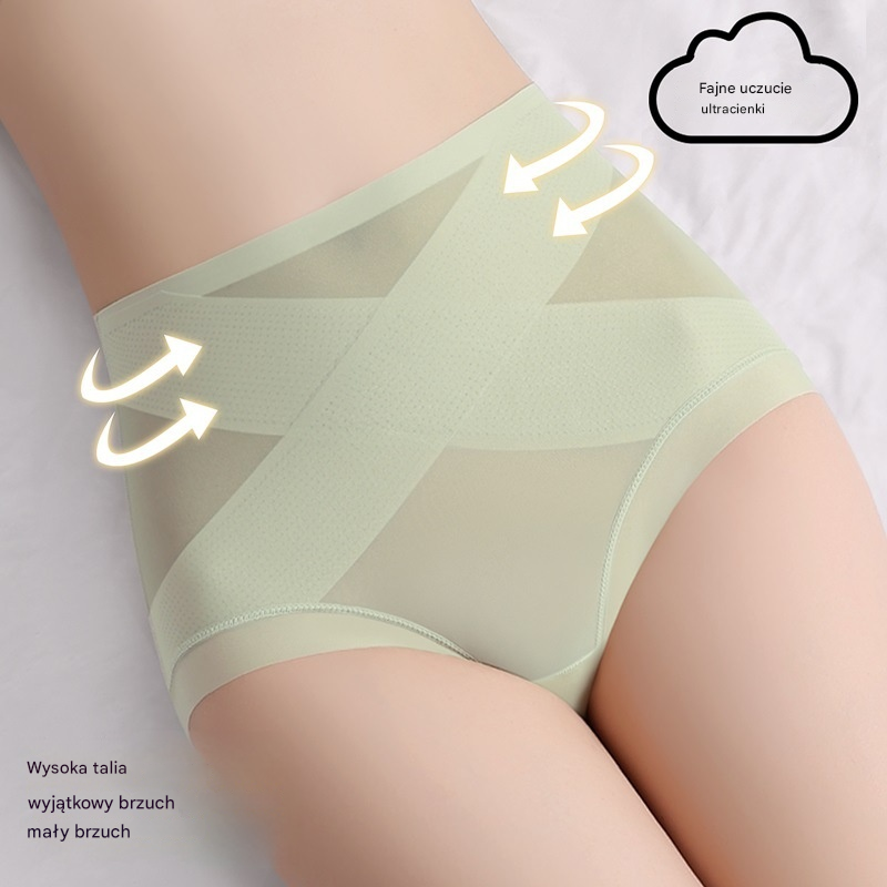 🔥🩲 (5 szt.) Ostatni dzień - 50% zniżki - 🩲 Antybakteryjne majtki wyszczuplające z wysokim stanem