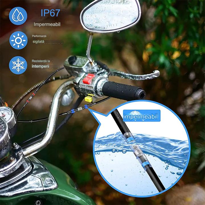 🔥🛠️ 【200 sztuk】🧩Wielofunkcyjna tuleja uszczelniająca, naprawa zerwanych przewodów, zestaw złączy spawalniczych termokurczliwych