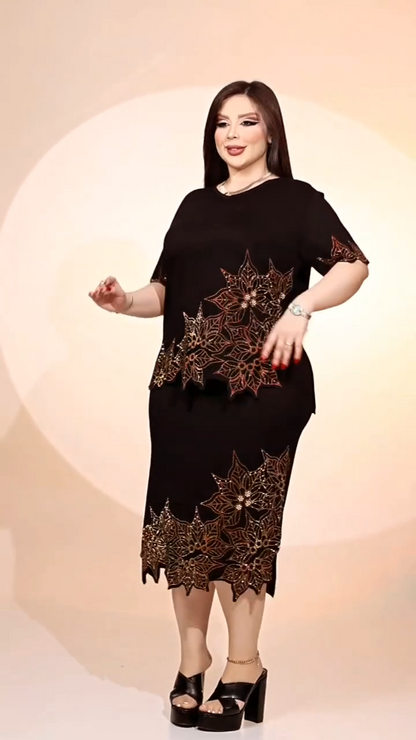 【S-5XL】🌼👗Set de fuste elegante pentru femei, mărime mare