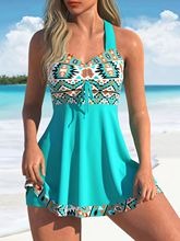 🏖️👙🌴【S-6XL】Elegantní plavky s potiskem pro větší velikosti