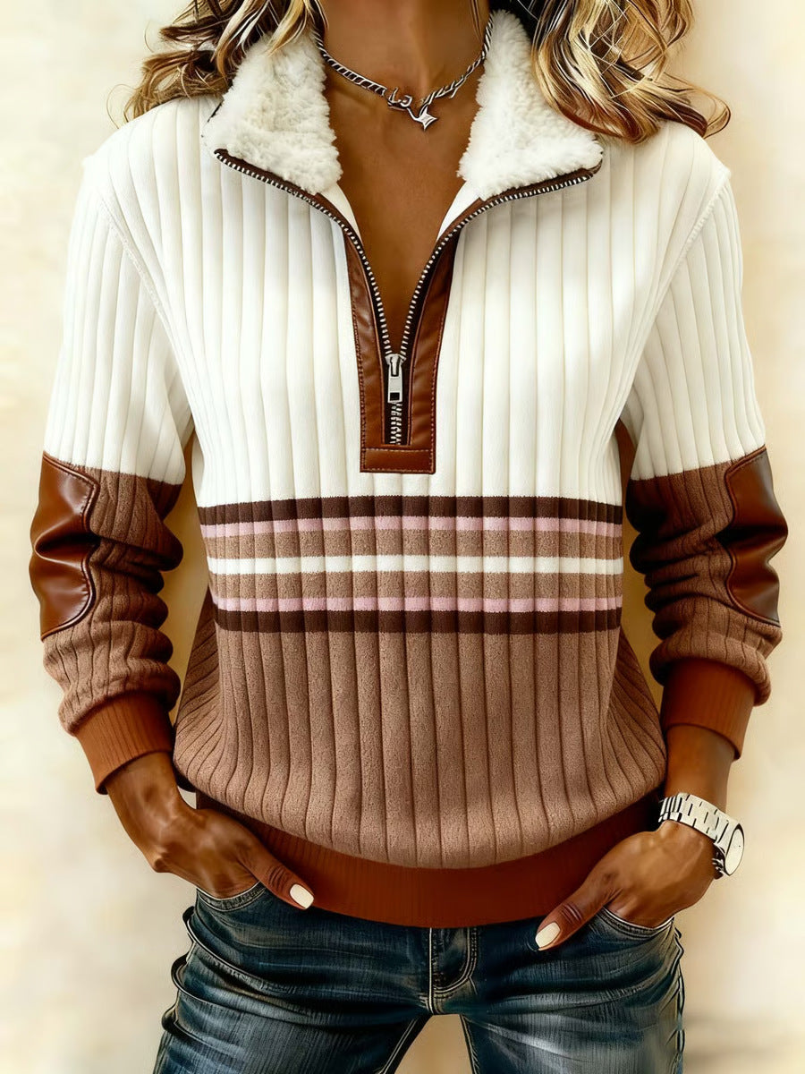 Niespodzianka limitowana czasowo: 50% zniżki! 🔥🔥 【S-3XL】Bluza z wysokiej jakości materiału z polarową podszewką, luźna i wygodna.