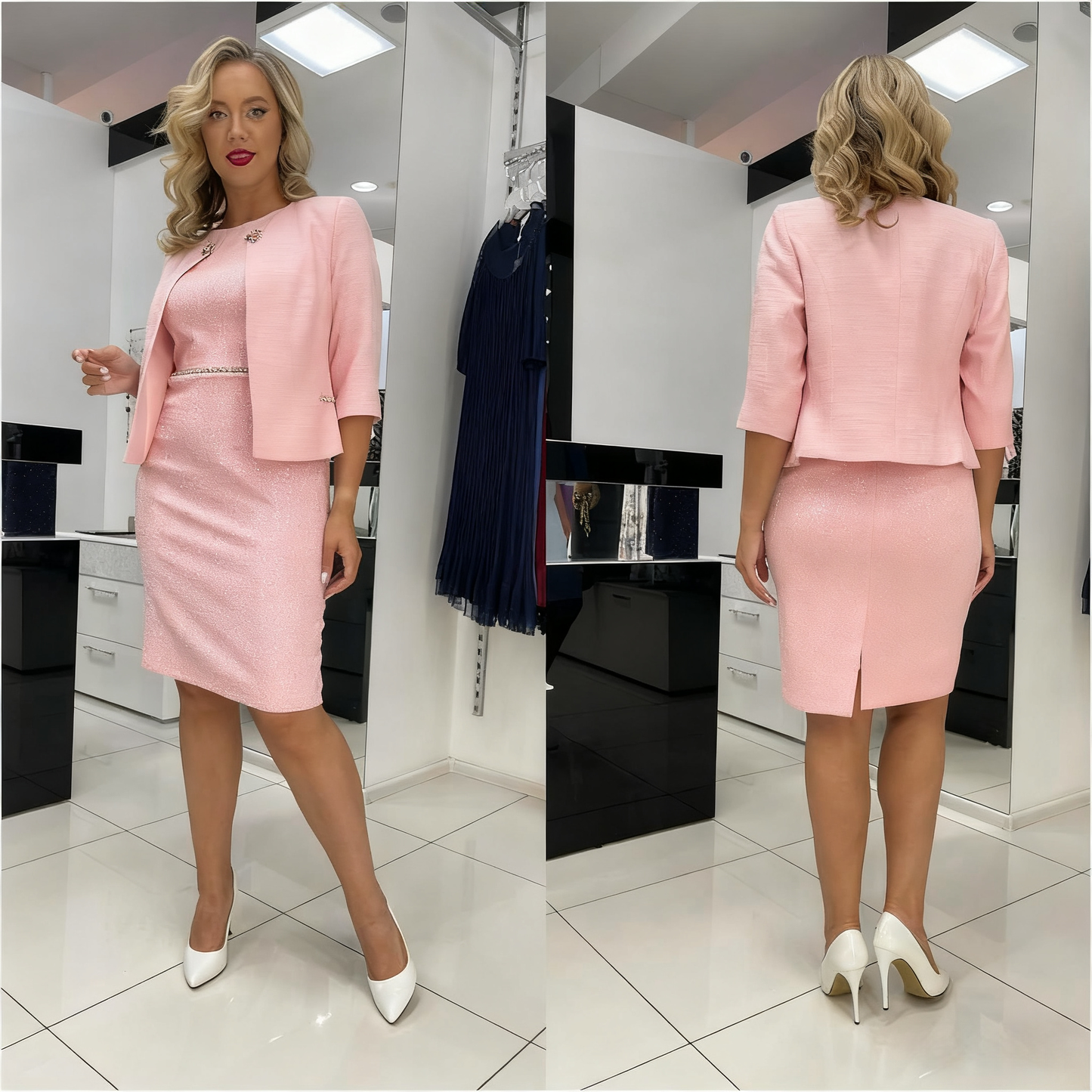👩【S~5XL】Rochie elegantă nouă