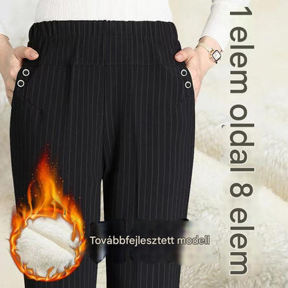 🏆Kup 1, otrzymaj 1 gratis🔥【45-90 KG】Nowe damskie spodnie z wysokim stanem i prostymi nogawkami, idealne na jesień i zimę