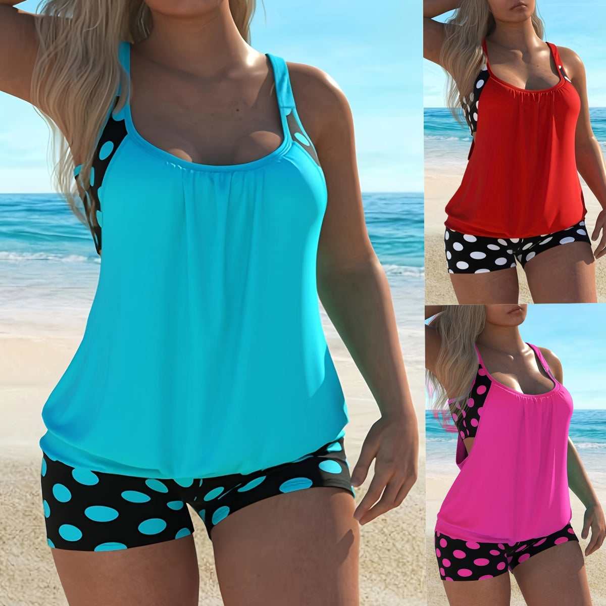 🏖️⏳ Časově omezená akce 🔥【S-5XL】Nové dámské módní plavky s potiskem 👙