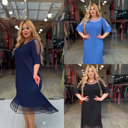 【🥇Ofertă excelentă】👗【S-5XL】Fustă lungă de vară din șifon de înaltă calitate