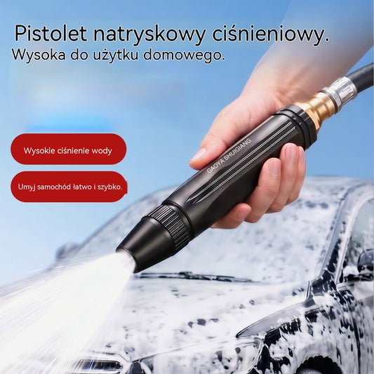 🔥Kup jeden, a drugi dostaniesz gratis💧🔫Pistolet natryskowy wysokociśnieniowy do użytku domowego｜💪Niezwykle silne ciśnienie wody, wręcz niewiarygodne!