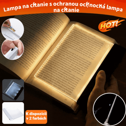 🎁【Kúpte 2 a dostanete 2 zadarmo】📜💡Čítacia lampa s nočným videním a plochým LED panelom, chrániaca oči