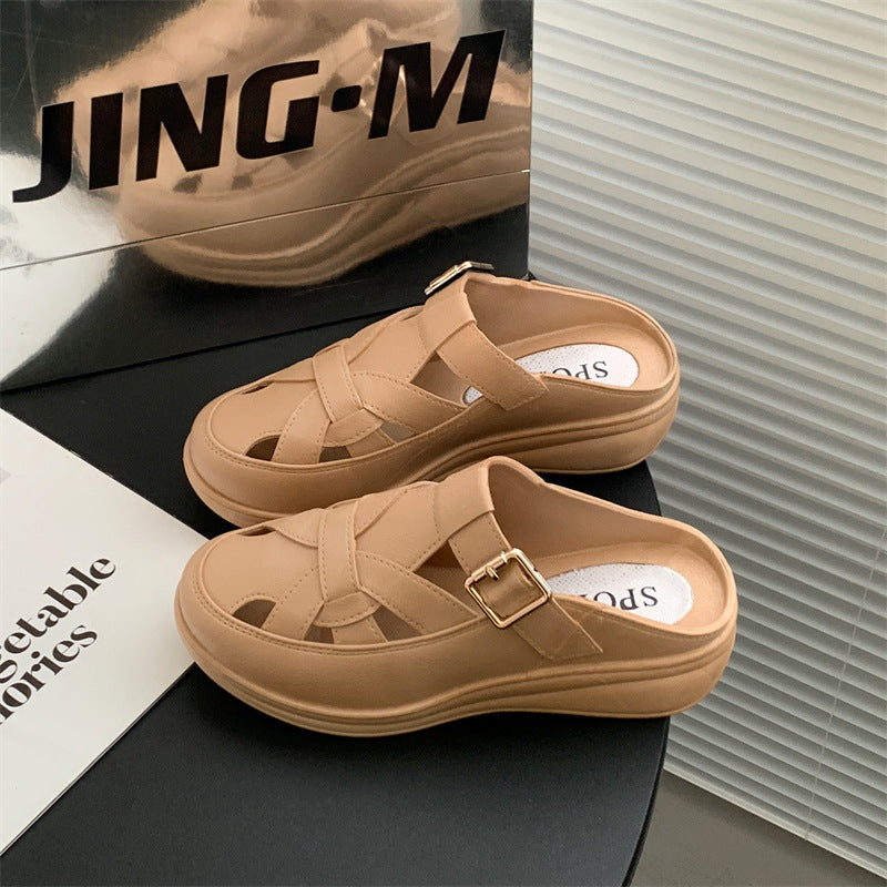 【36-41】🌺👡 Lato 2025, nowy styl nude, wygodne i modne sandały