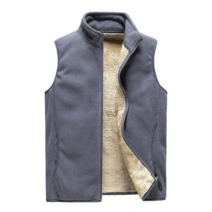 🔥【45% OFF】【M-8XL】Nová pánska jesenná a zimná vesta, veľká veľkosť kašmírového svetra, teplá vesta, veľká veľkosť