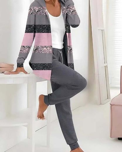 💃【S-3XL】💖 Új, egyszerű pamut szett 2026 őszére és telére-U