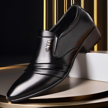 【38-48】Nowe męskie skórzane buty biznesowe