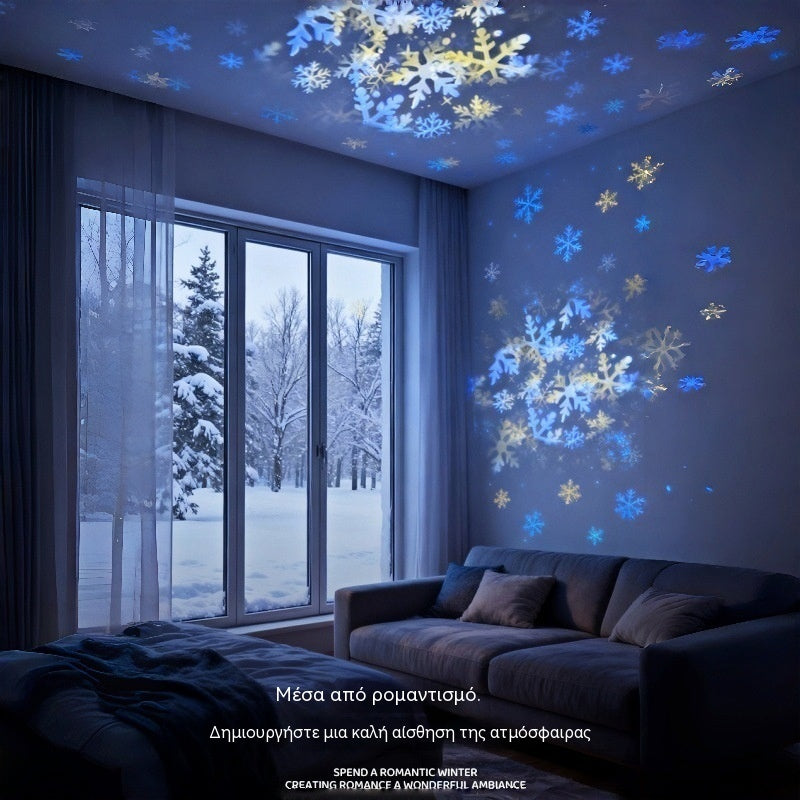 💖🌙【50% KEDVEZMÉNY】2026 Dinamikus Forgó LED Projektor Lámpa! ☁️🔥✨