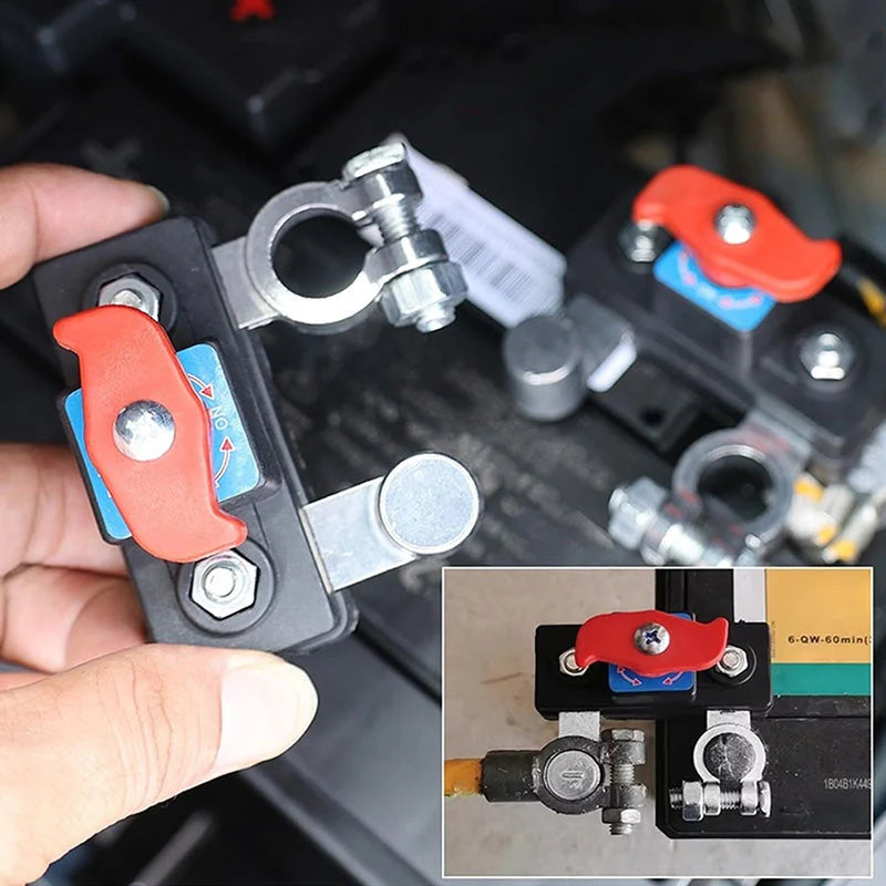 【¡Compra 1 y llévate otro gratis!】🔋🚗Interruptor de desconexión de la batería del coche