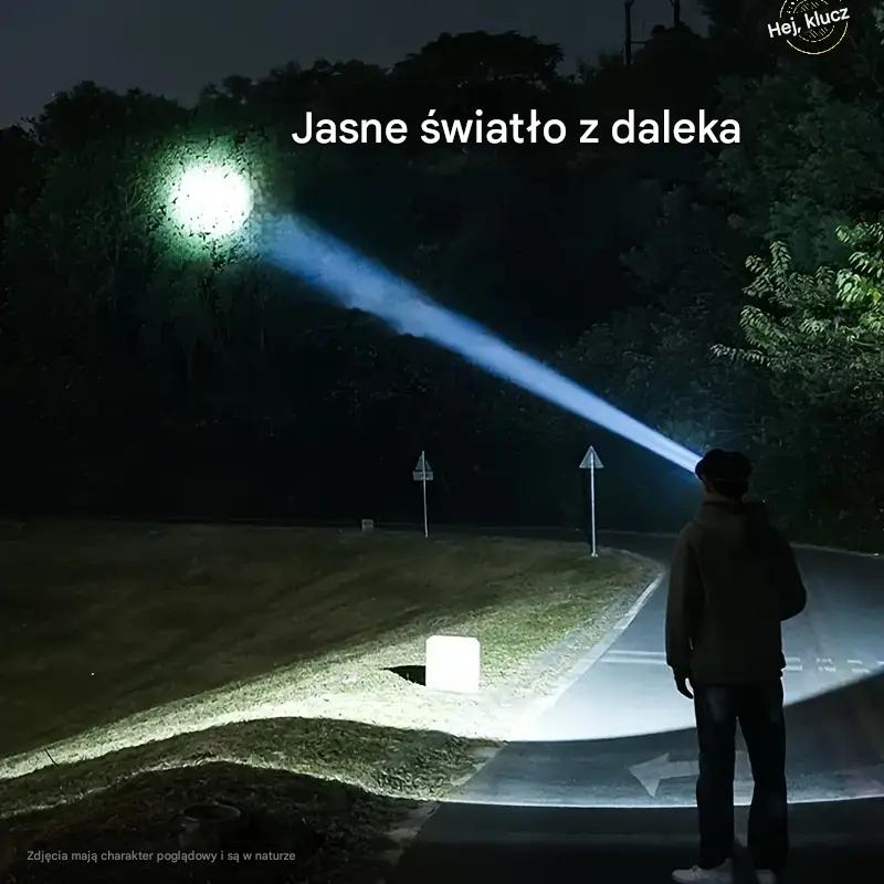 💡🌟【Kup 1, a otrzymasz 1 gratis】🔥🔥Inteligentna lampa indukcyjna o długim czasie pracy baterii, montowana na głowie, nocna latarka wędkarska