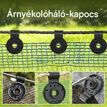 【100db】 Műanyag kapcsok árnyékolókendőhöz