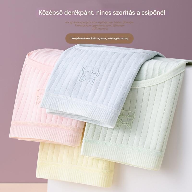 🔥UTOLSÓ NAP 50% KEDVEZMÉNNYEL🔥【7 darabos csomag】✨Női egyszerű és fejlett antibakteriális fehérnemű magas derékkal, 70-180kg súlyú nők számára