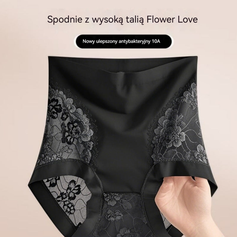 【Kup 2, a 3 dostaniesz gratis】Damskie, bardzo elastyczne, bezszwowe majtki koronkowe modelujące brzuch, modelujące sylwetkę i podnoszące pośladki-4222184