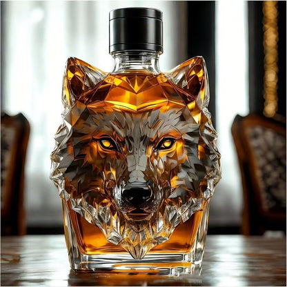 🍾🥃Set de sticle de whisky cu design amuzant (300–320 ml)｜6 modele creative și unice｜Cadou original și decor cool pentru bar