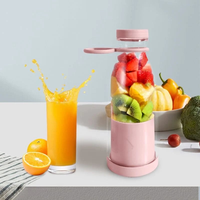 🍶【Nowa specjalna oferta】🍎Przenośna wyciskarka do soków — zabierz ją ze sobą i ciesz się świeżymi i zdrowymi sokami owocowymi i warzywnymi w każdej chwili