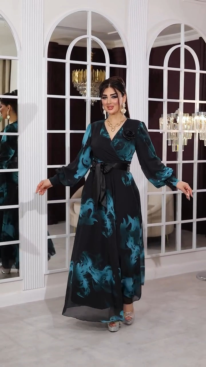 🔥✨【Nowe jesienne style】👗【40-120 kg】Nowa modna sukienka, klasyczny design, elegancka i prosta