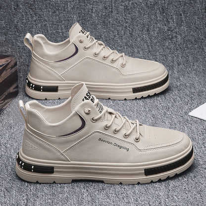 🔥【50% off】👟【39-44】2025 oddychające, skórzane, męskie, płaskie buty biznesowe