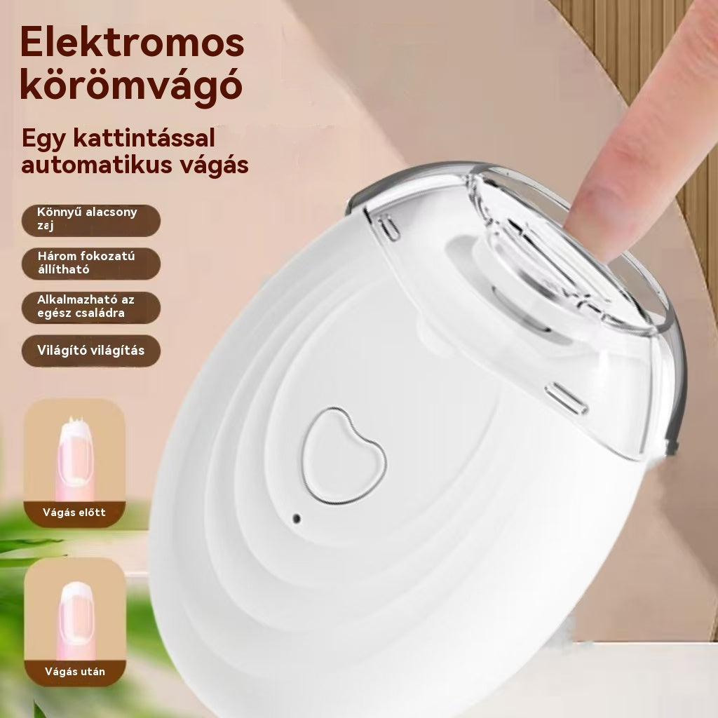 💅 Vásárolj egyet, kapsz egyet ingyen! ✨ Automata körömreszelő (1 darab), biztonságosan és gyengéden ápolja a körmeidet 👶🔧