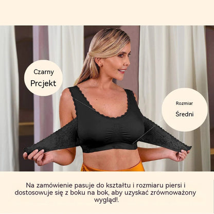 🔥【Ostatni dzień 50% zniżki】— Wygodny biustonosz koronkowy z krzyżowanym przodem