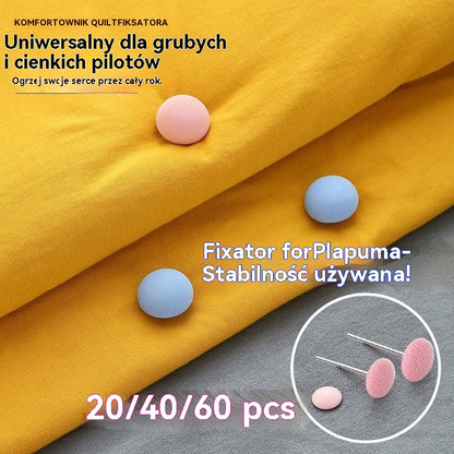 ✨ 【60 szt.】Przyrząd do mocowania kołder - stabilny i łatwy w użyciu! 📍Uniwersalny do grubych i cienkich kołder