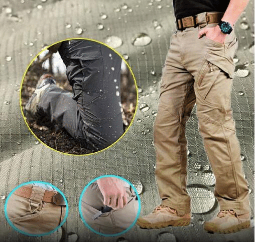 🔥Oferta czasowa 🧦 Męskie spodnie robocze i wspinaczkowe o dodatkowej grubości na jesień i zimę - odporne na zarysowania i zużycie