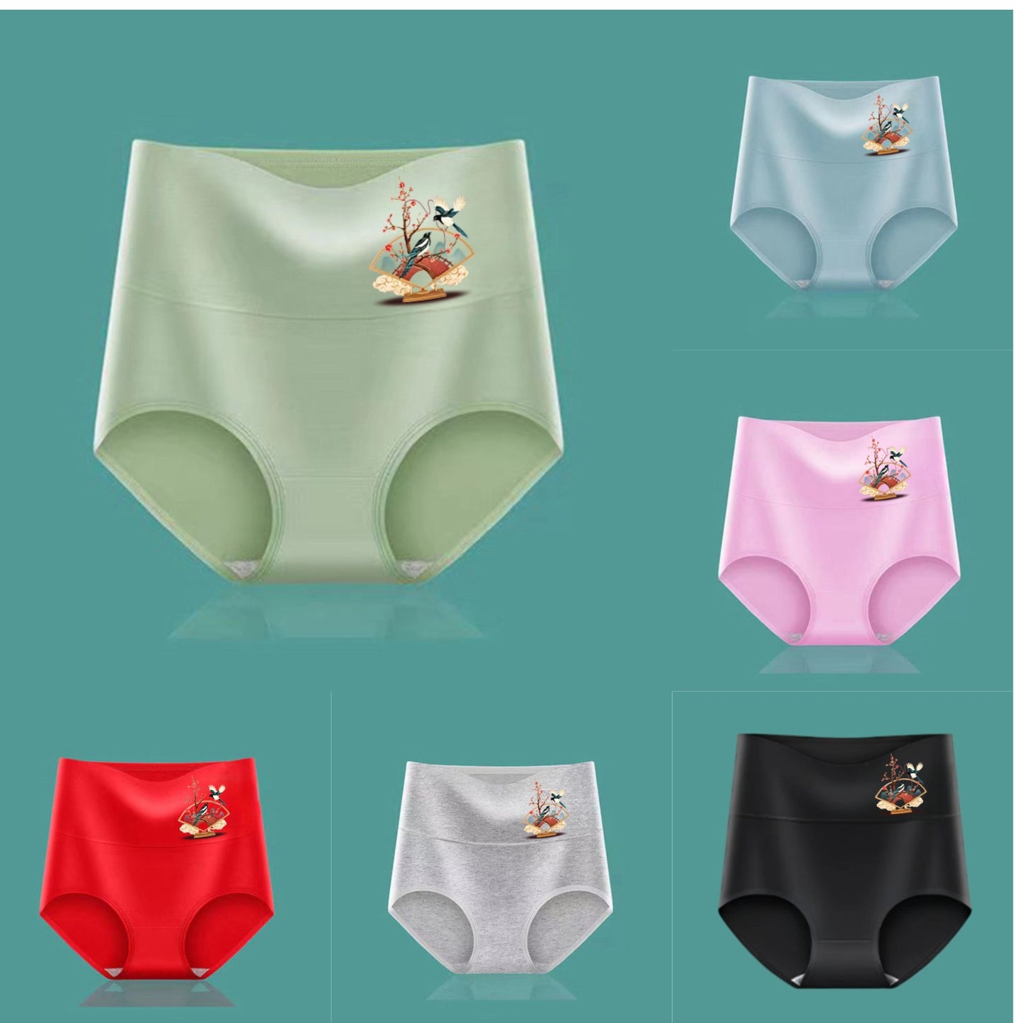 💖Ostatni dzień 50% zniżki - 【Kup 3, otrzymaj 3 gratis】✨️ (40-100 kg)Wysoki stan, podnoszący pośladki, wykonany z wysokiej jakości bawełny