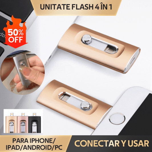 ⚡4v1 pendrive pro iPhone/iPad/Android/PC készülékekhez